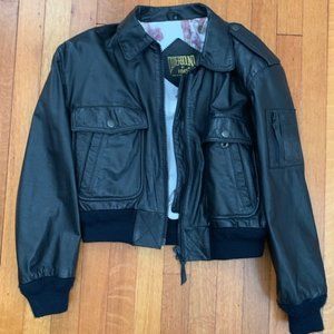 Black Aviator Jacket